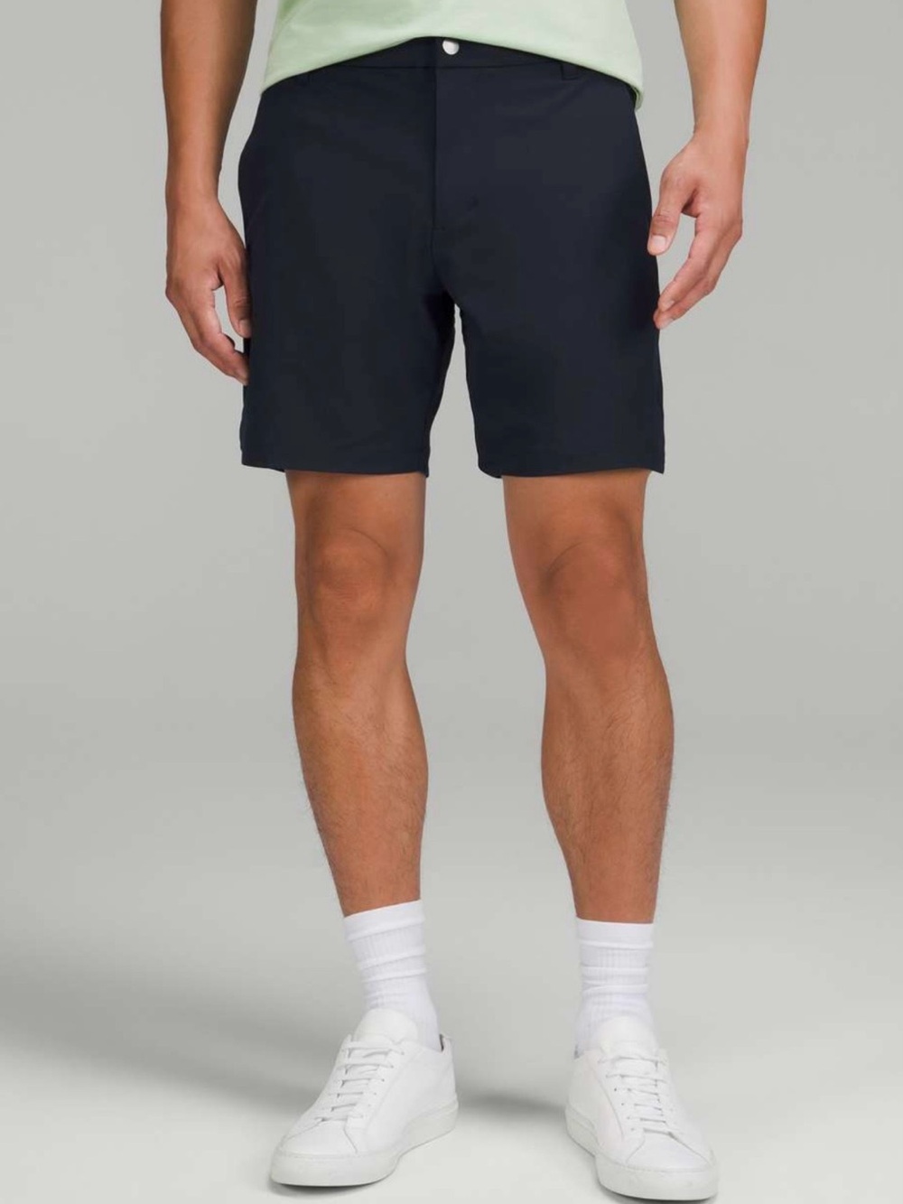 🆕 Lululemon Commission Classic Fit Shorts 7” Warpstreme True Navy Sz waist 32
